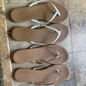 Lauren Conrad flip flops